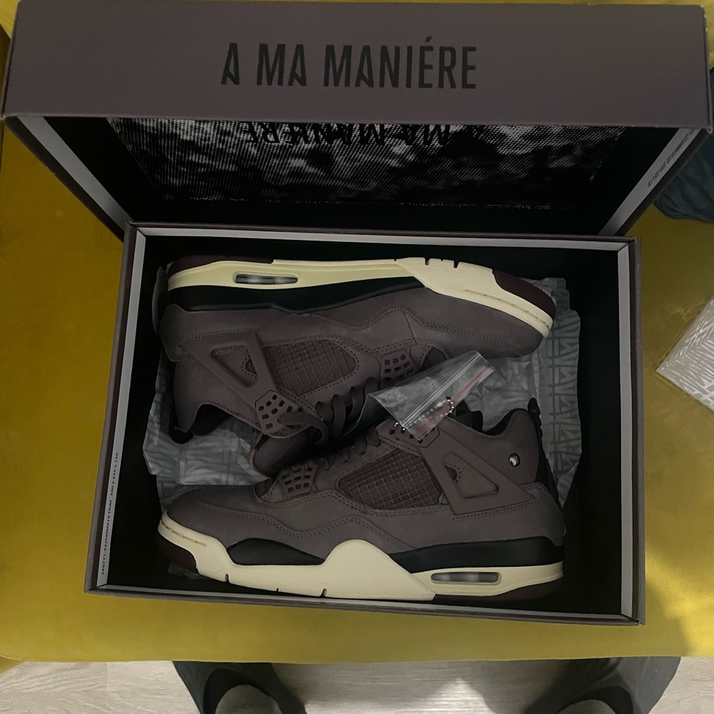 Nike A Ma Maniére Sneakers - Dark Brown and Cream